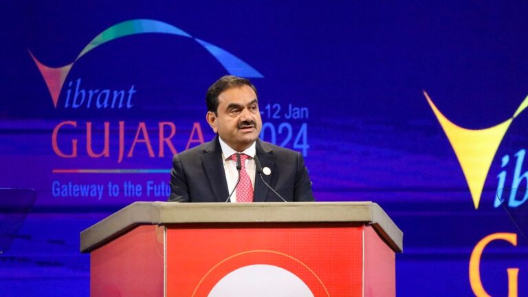 Adani Group will invest over Rs. 2 lakh crore in Gujarat, create 1 lakh jobs.