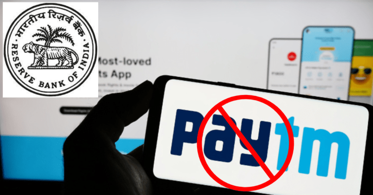 RBI Banned Paytm