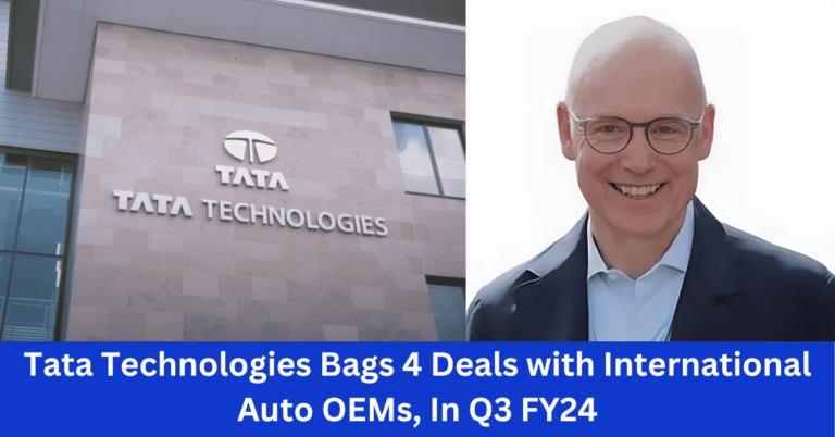 Tata Technologies Bags 4 Deals